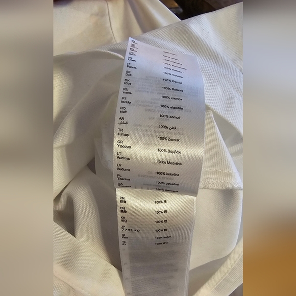 MAJE CHARLYZ fluted sleeve cotton poplin white shirt ,Sz.2  V-BL - Picture 8 of 14